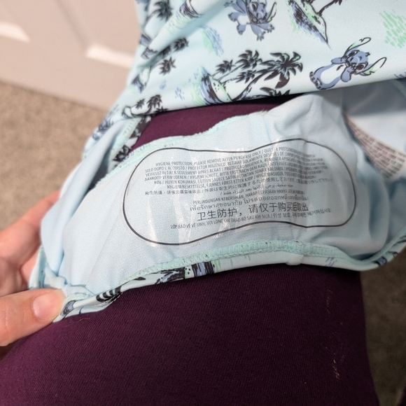 NWT Disney Store Blue Stitch Swimsuit for Women in Size 2X - Picture 13 of 13